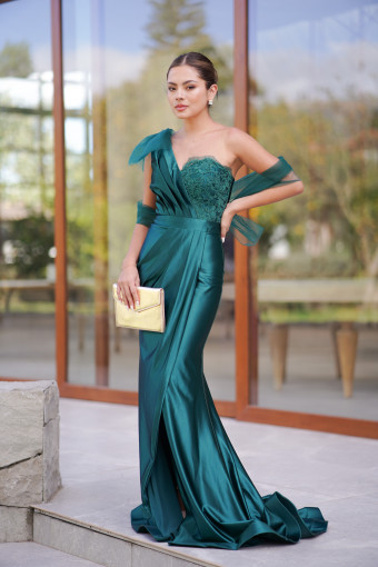 VESTIDO MARIA LUISA VERDE VESTIDO MARIA LUISA VERDE