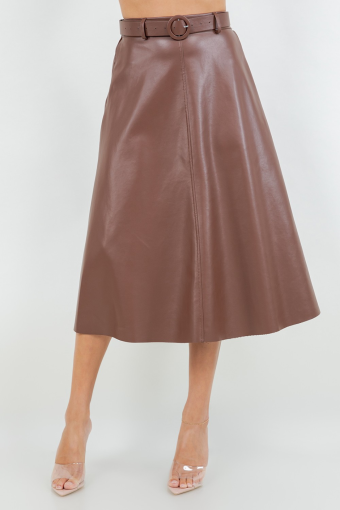 FALDA VANESSA CAFE CLARO FALDA VANESSA CAFE CLARO