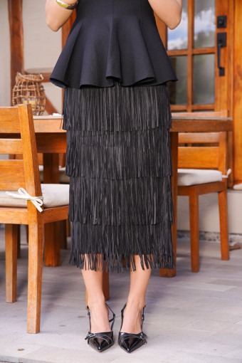 FALDA RENATA NEGRA FALDA RENATA NEGRA