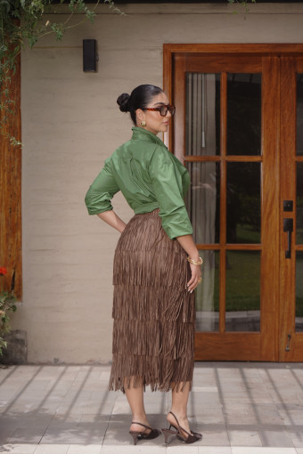 FALDA RENATA CAFE FALDA RENATA CAFE