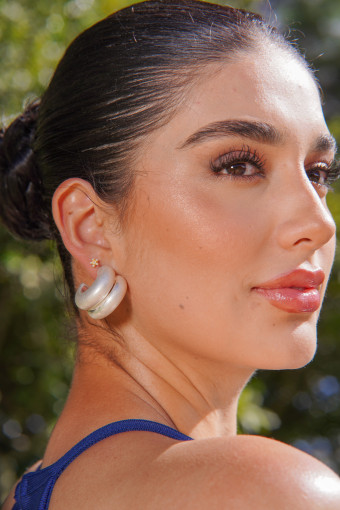 ARETES NADIA PLATEADO ARETES NADIA PLATEADO