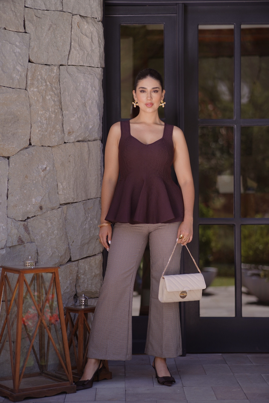 BLUSA FRANCISCA CAFE BLUSA FRANCISCA CAFE