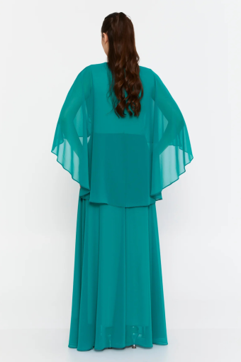VESTIDO ELSA TURQUESA VESTIDO ELSA TURQUESA