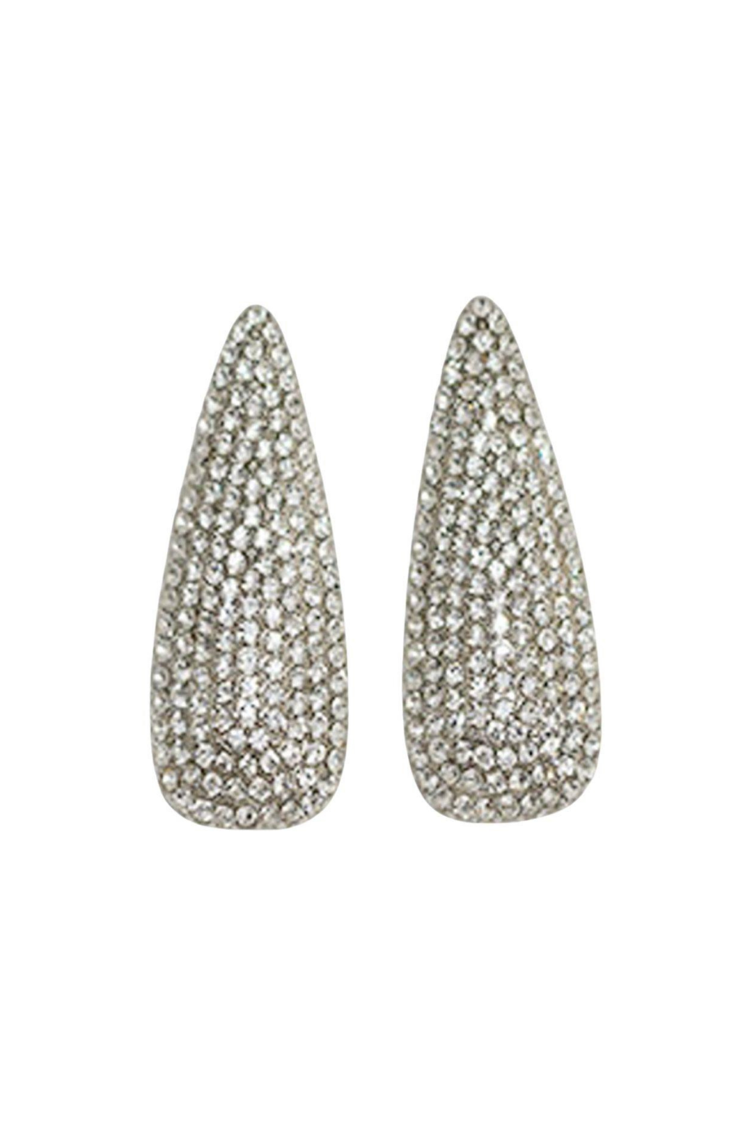 ARETES SABRINA PLATEADOS