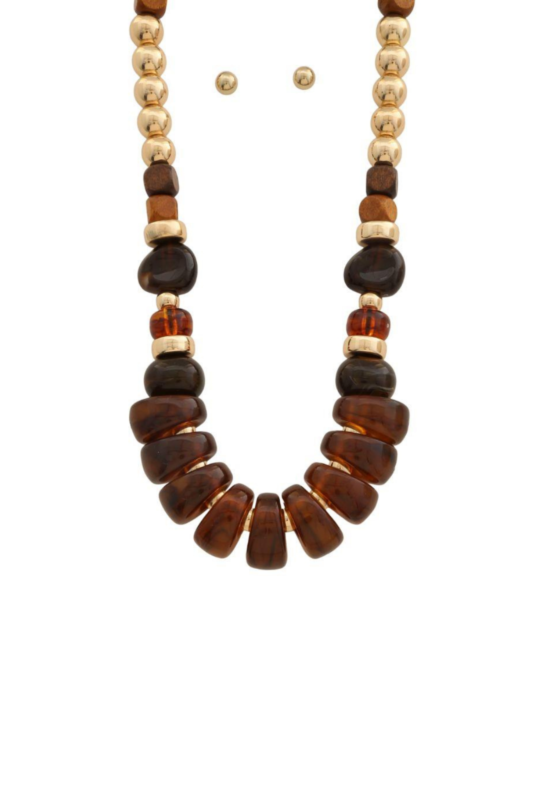 COLLAR ALEJANDRA CAFE