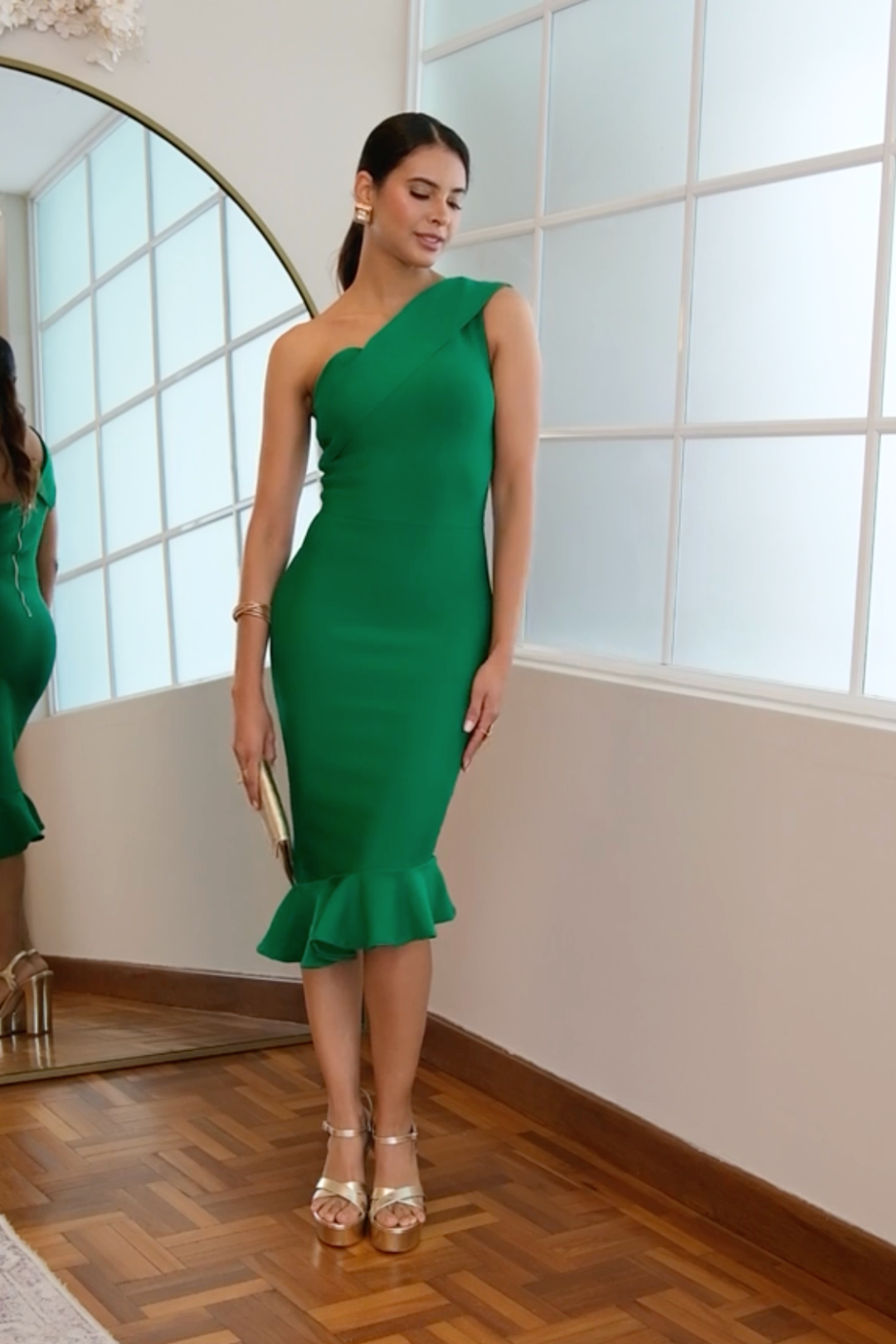 VESTIDO MARIA ISABEL VERDE