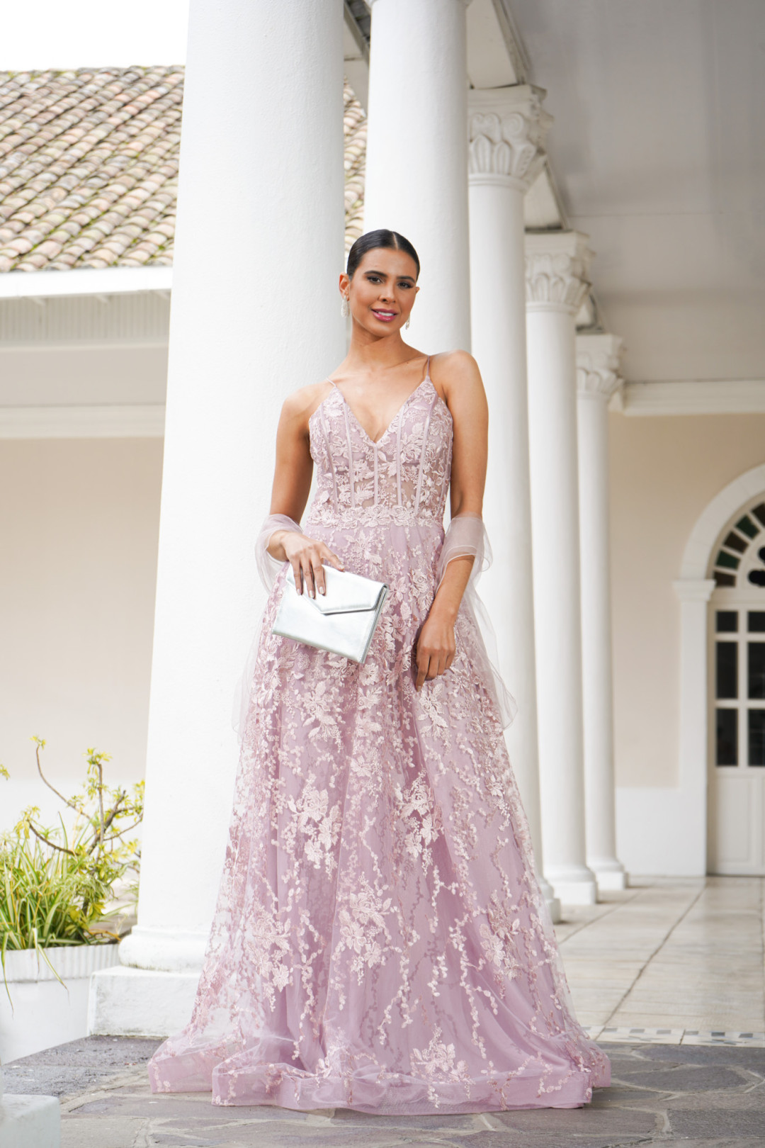 VESTIDO DELIA ROSADO