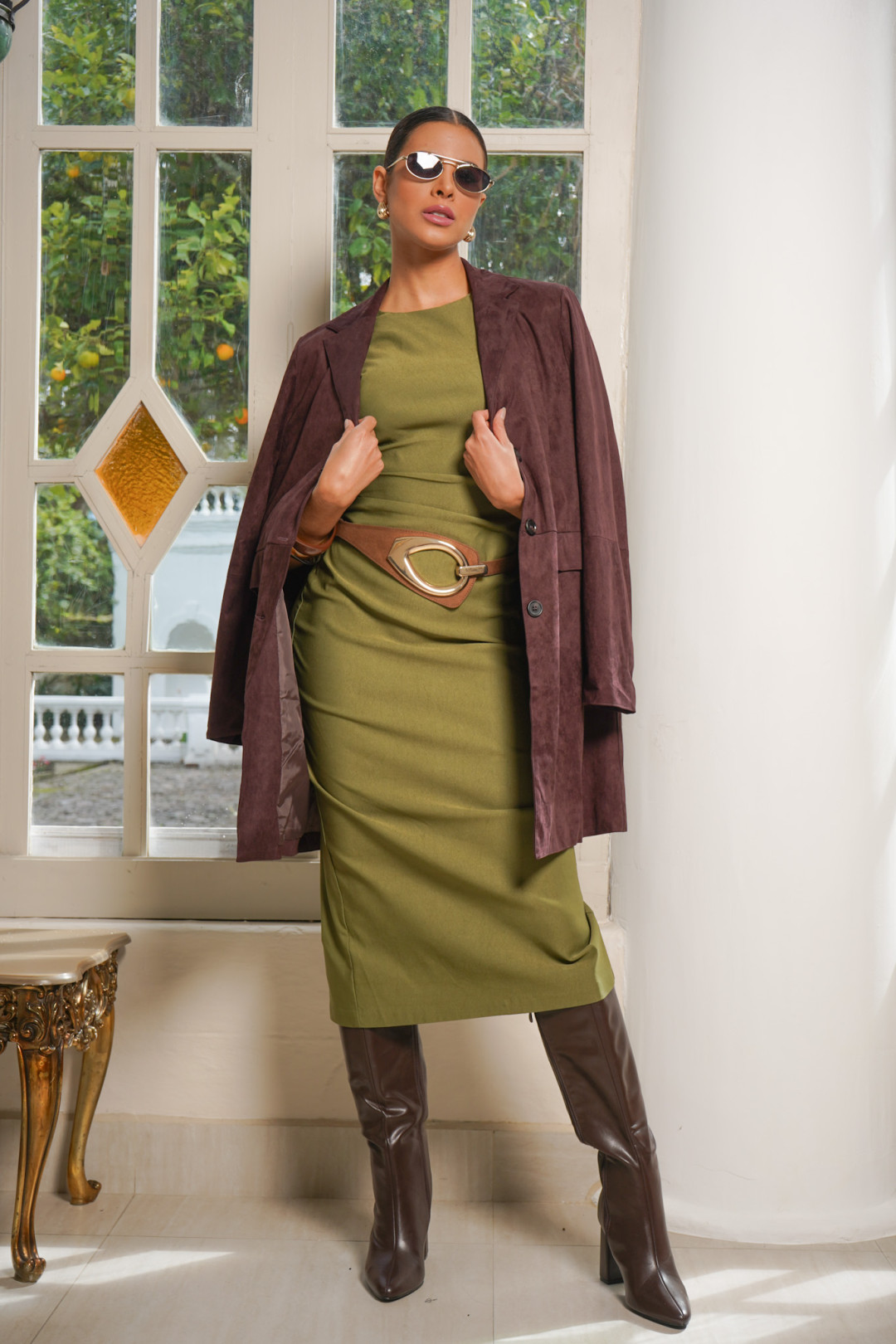 VESTIDO REGINA OLIVA