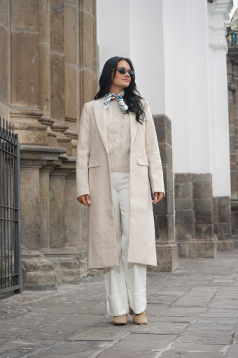 ABRIGO JULIANA BEIGE