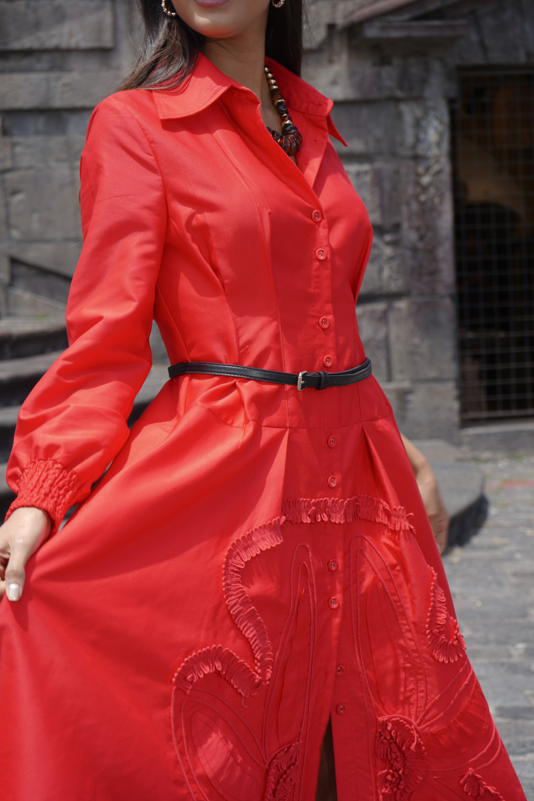 VESTIDO ARLEY ROJO