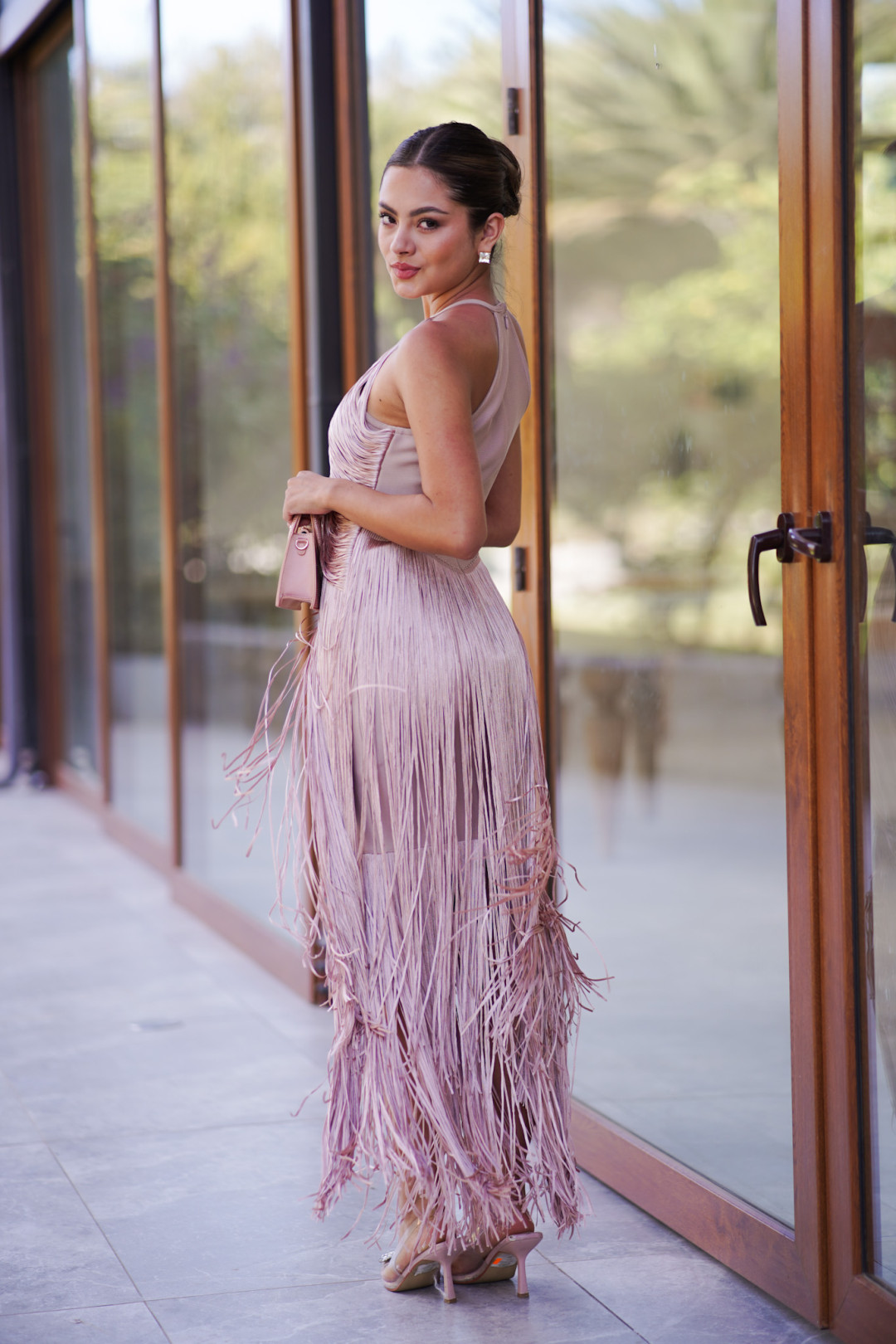 VESTIDO ROSARIO CHAMPÁN