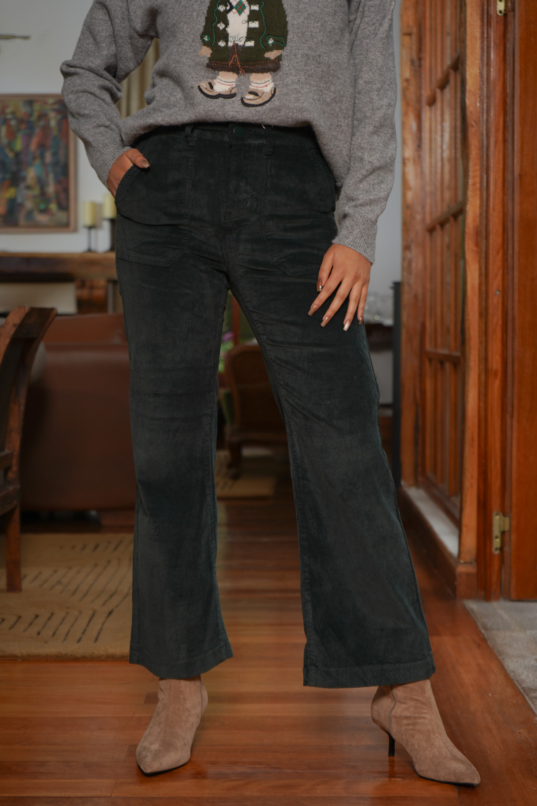 PANTALON VANESSA VERDE