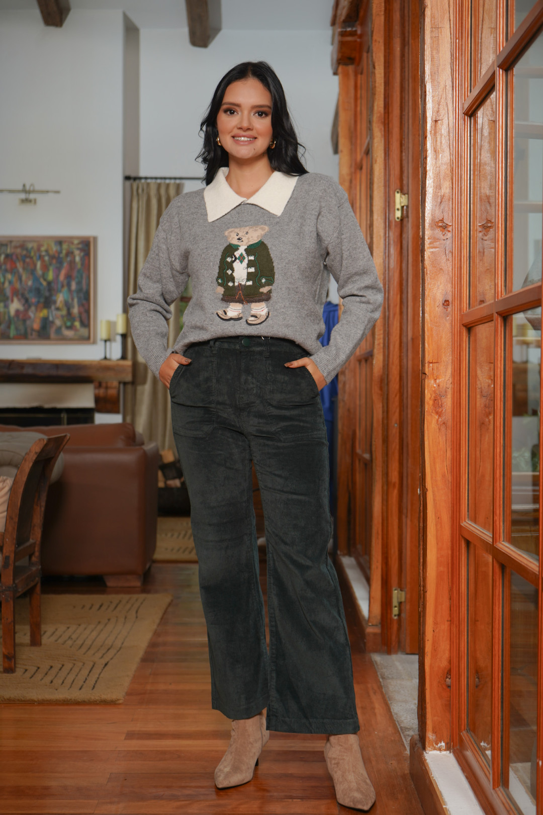 PANTALON VANESSA VERDE