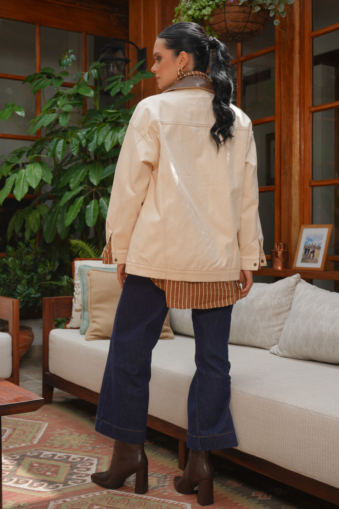 CHAQUETA VIVIANA BEIGE