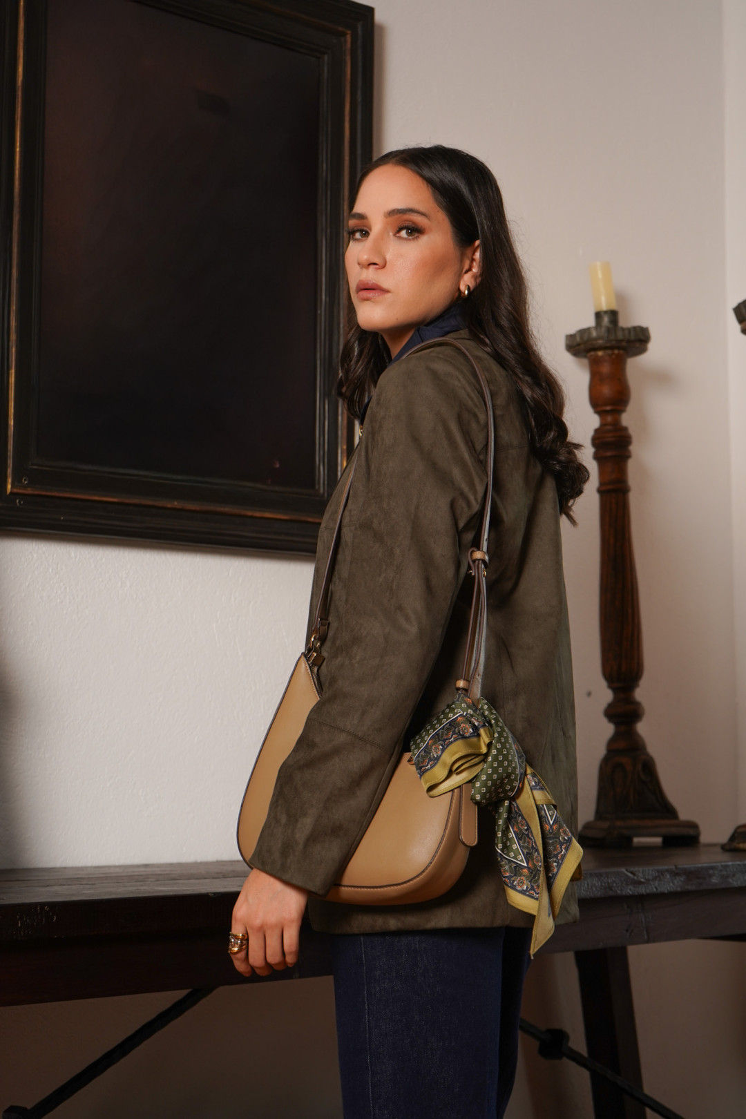 CHAQUETA ANA LUCIA OLIVA