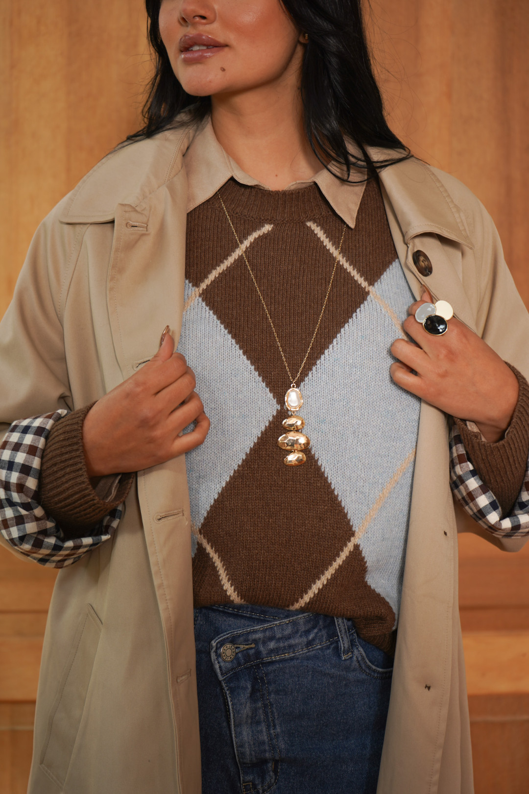 GABARDINA EMILIA BEIGE