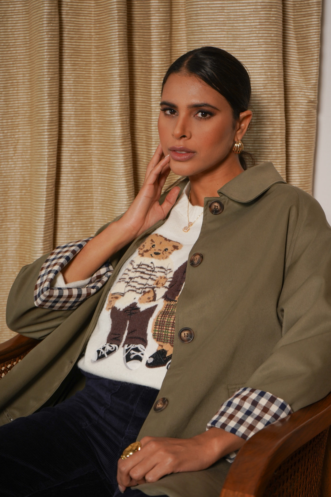 GABARDINA EMILIA OLIVA