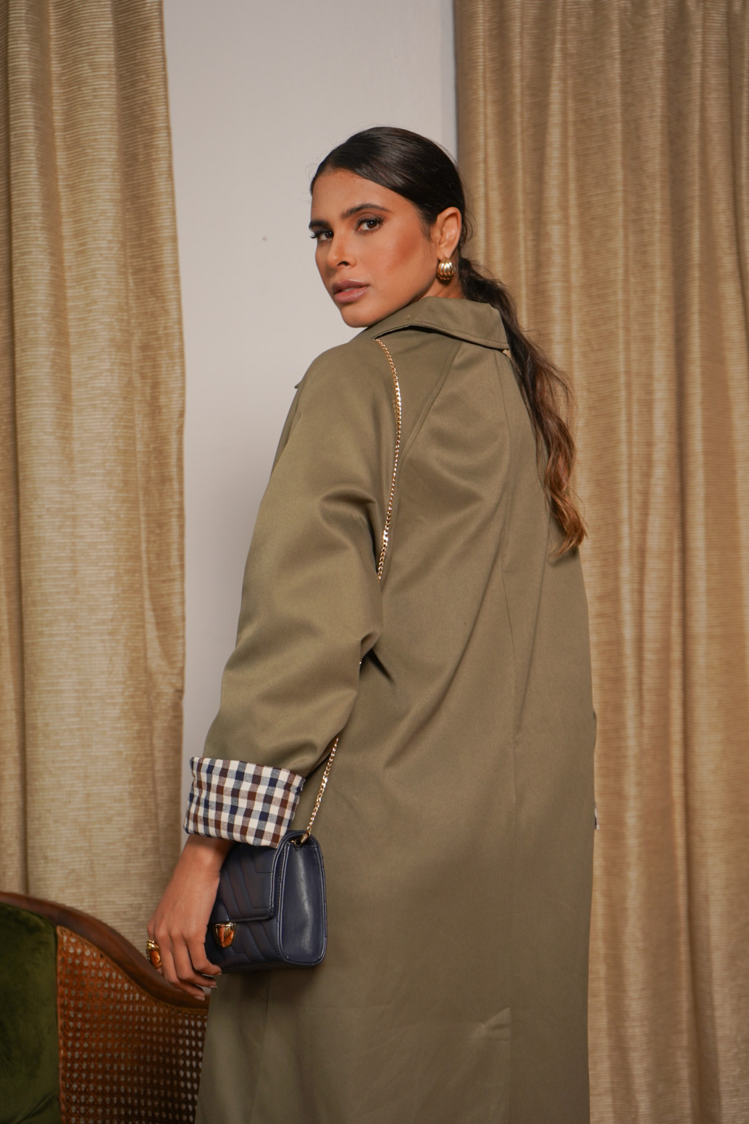 GABARDINA EMILIA OLIVA