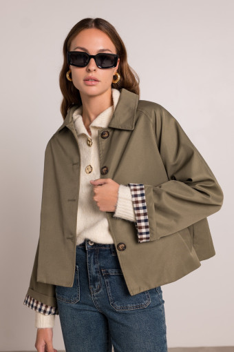 GABARDINA PRISCILA OLIVA