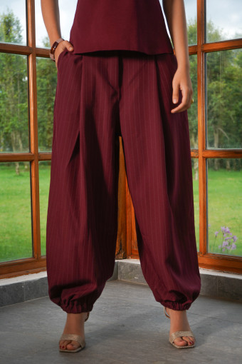 PANTALON GINA VINO