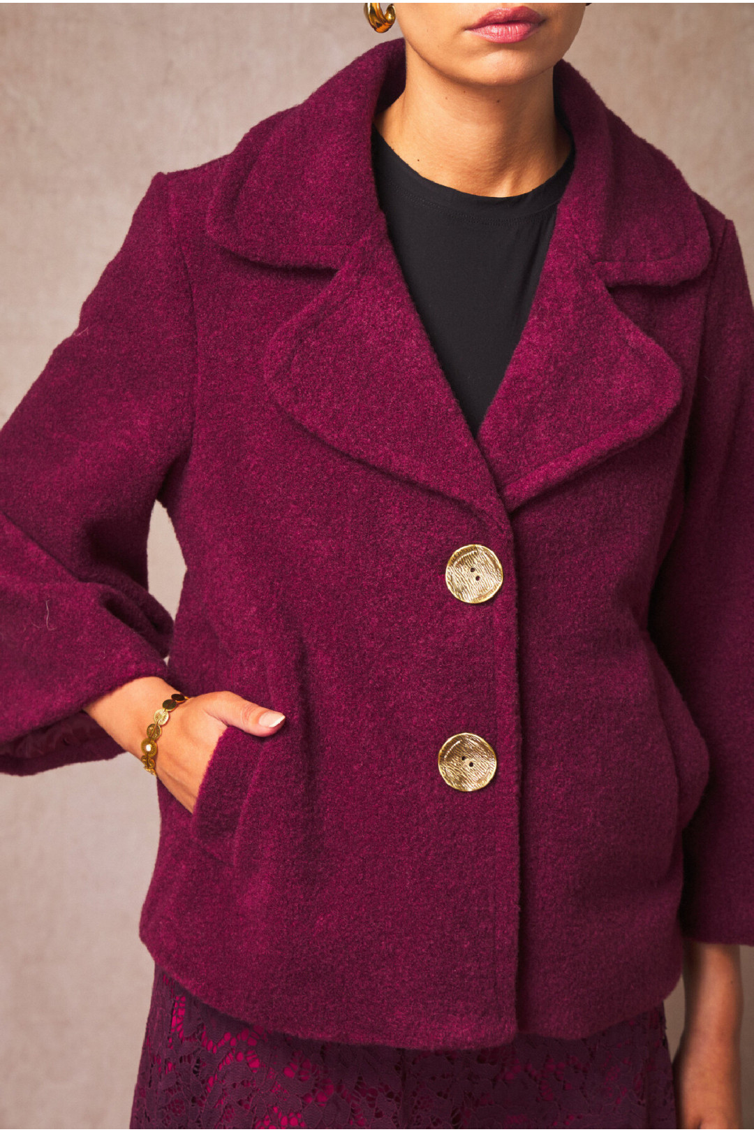 CHAQUETA JOAQUINA VINO