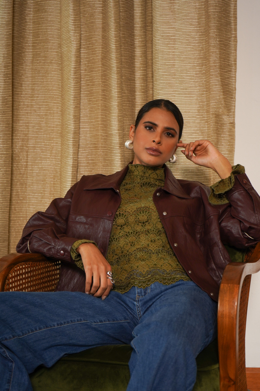 CHAQUETA MIRANDA VINO