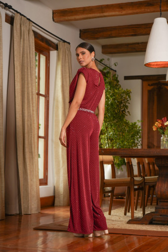 ENTERIZO ANA CAMILA ROJO-VINO