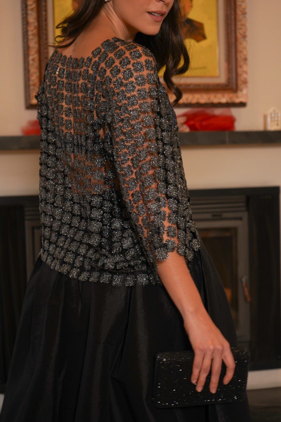 TOP MANUELA PLATEADO