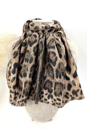 CHAL-BUFANDA ANIMAL PRINT