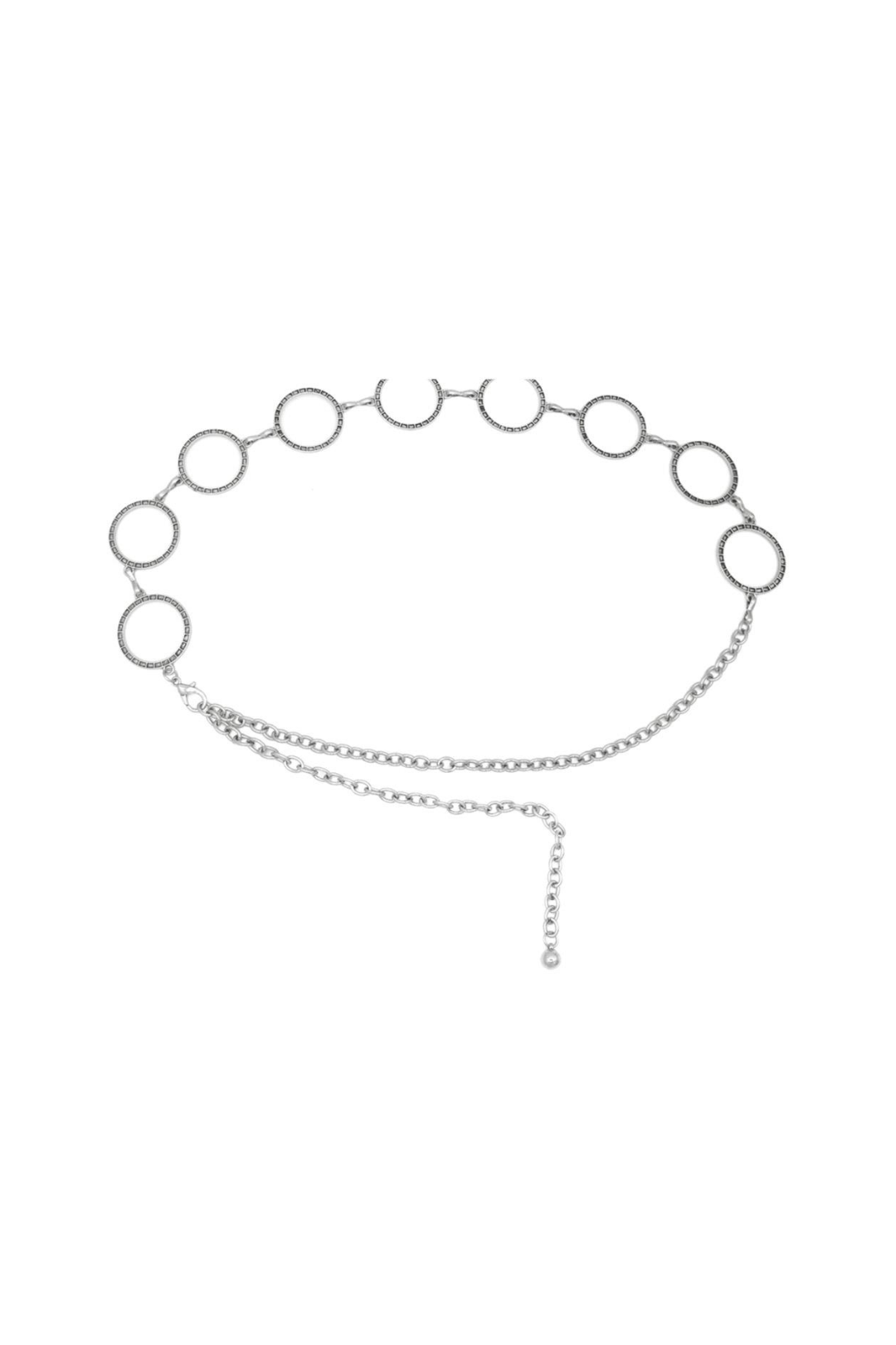 CINTURON MARIA CRISTINA PLATEADO