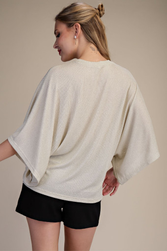 BLUSA FLORENCIA BEIGE