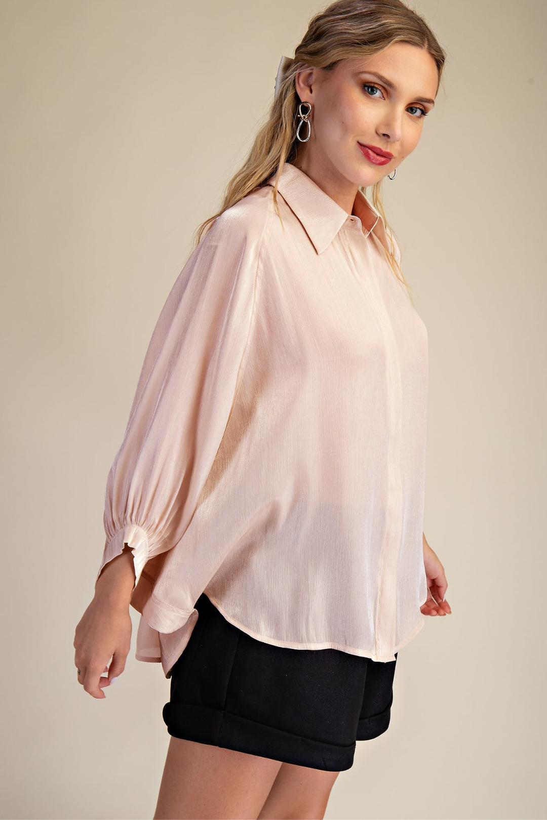 BLUSA GEOVANA ROSADA