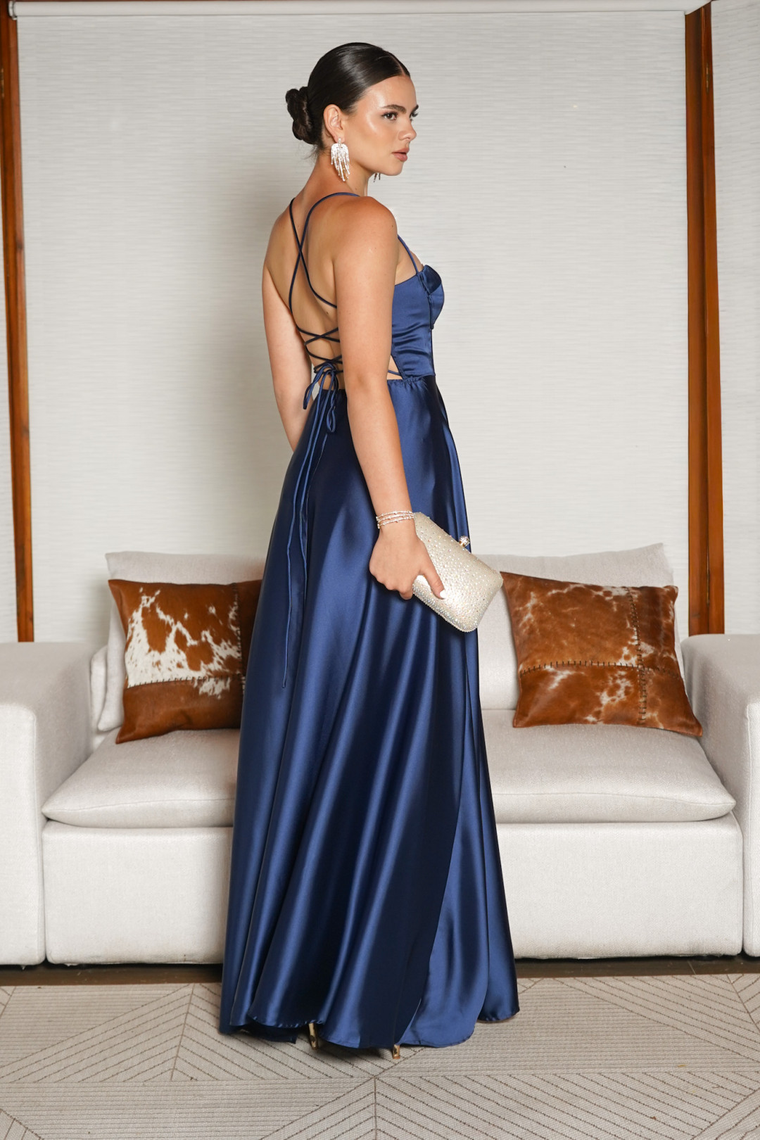 VESTIDO NATALIA AZUL