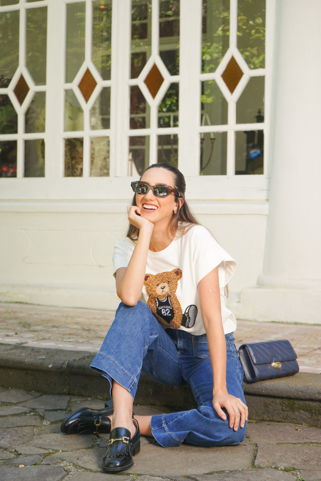 CAMISETA OSO BORDADO