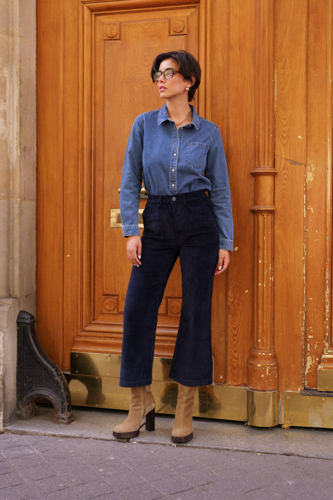 PANTALON VANESSA AZUL