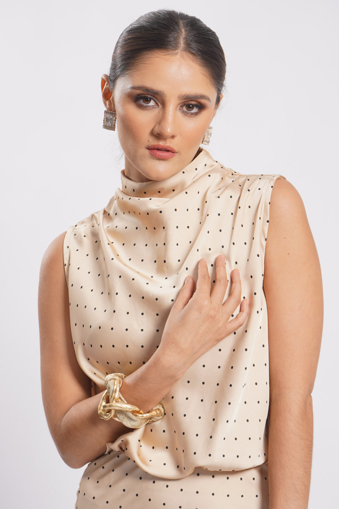 BLUSA MARIA CAMILA BEIGE