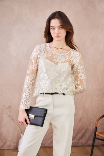 BLUSA MARGARITA PERLA