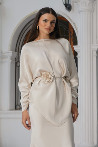 CONJUNTO ALEGRIA CREMA