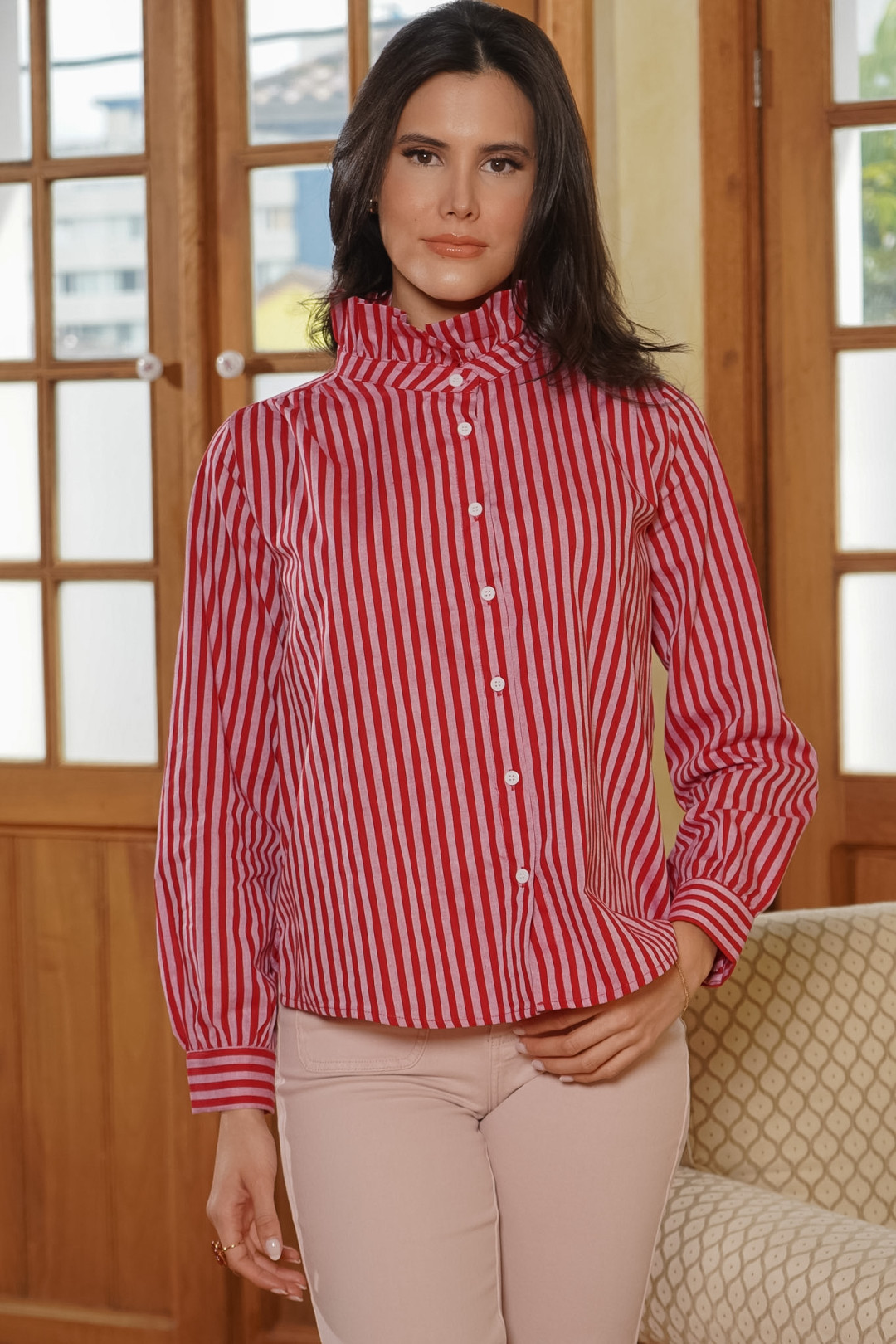 BLUSA ANA LUISA ROJA