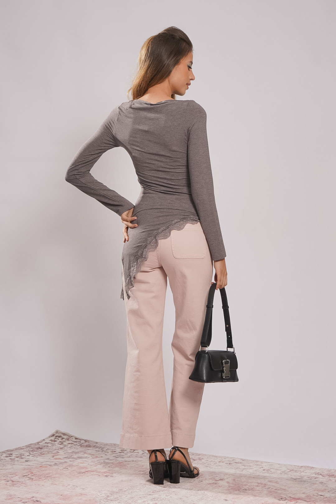 BLUSA MARIA EMILIA GRIS