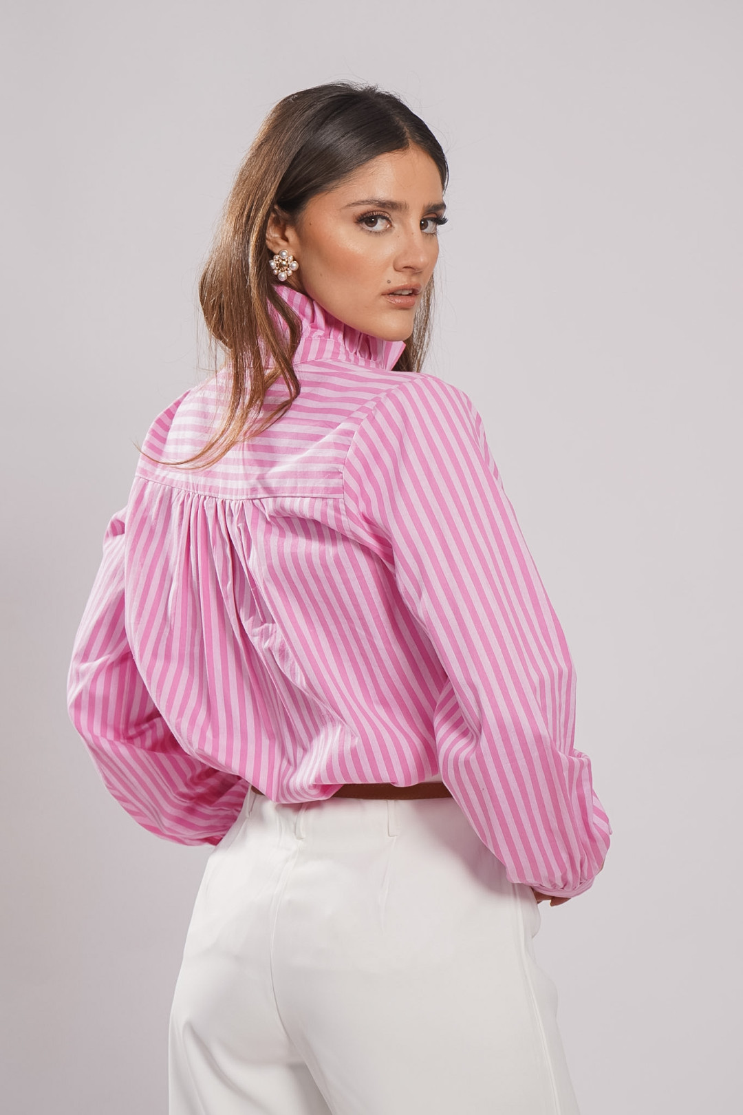 BLUSA ANA LUISA ROSADA