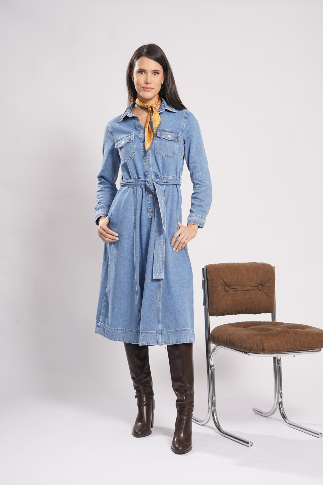 VESTIDO DE JEAN VERONICA