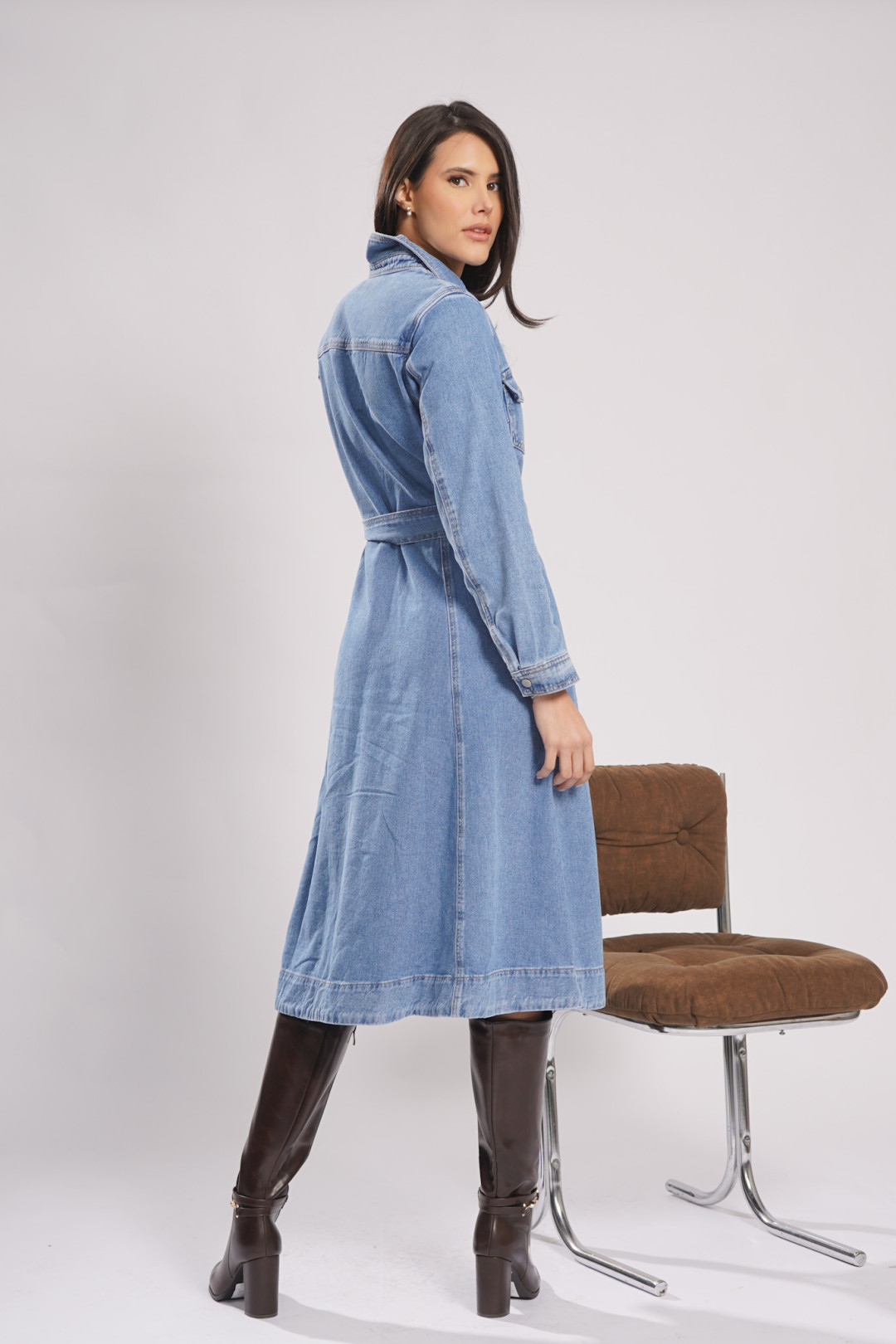 VESTIDO DE JEAN VERONICA