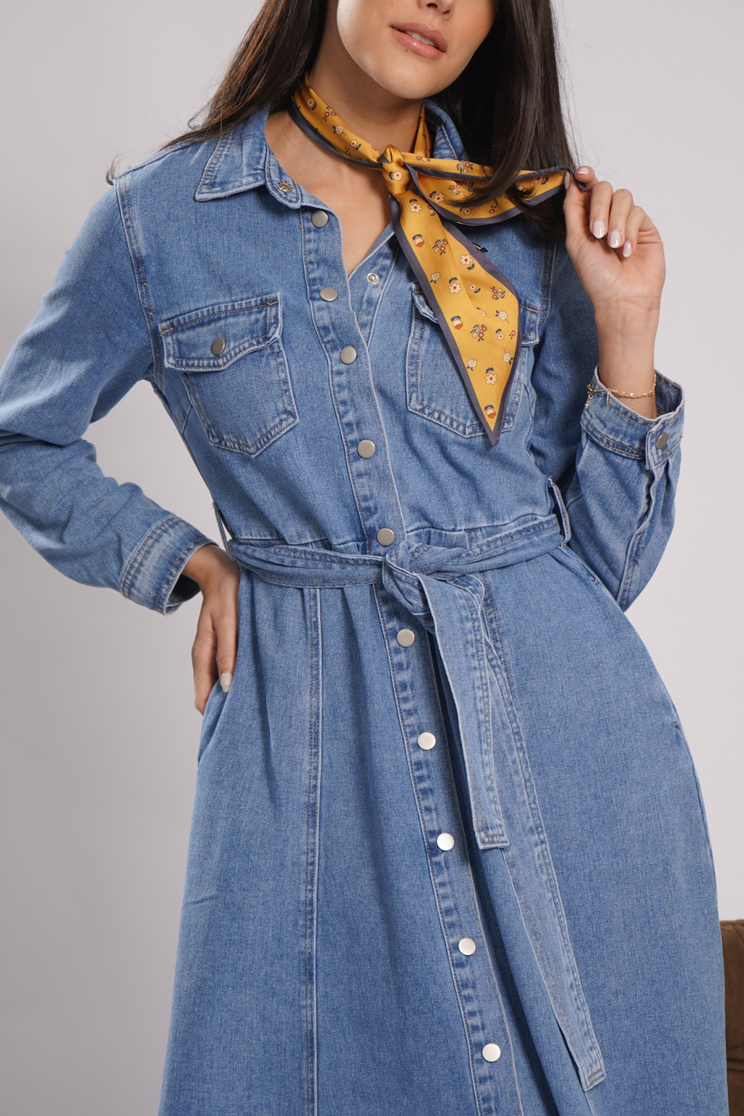 VESTIDO DE JEAN VERONICA