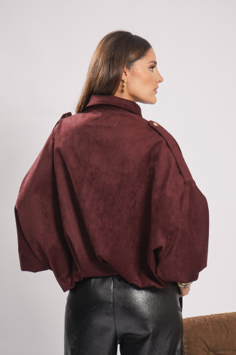 CHAQUETA CARLA VINO
