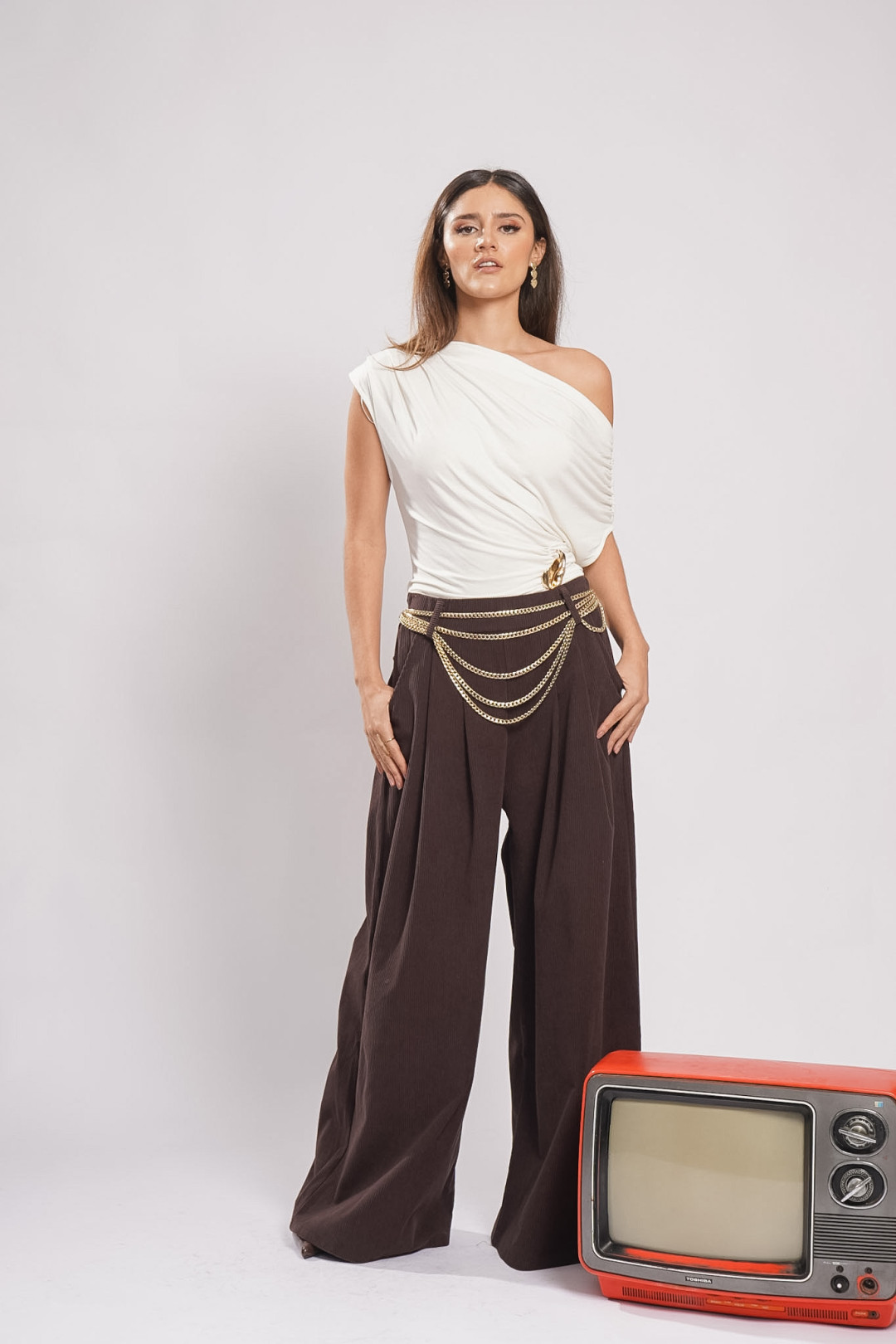 PANTALON ALEGRIA CAFE