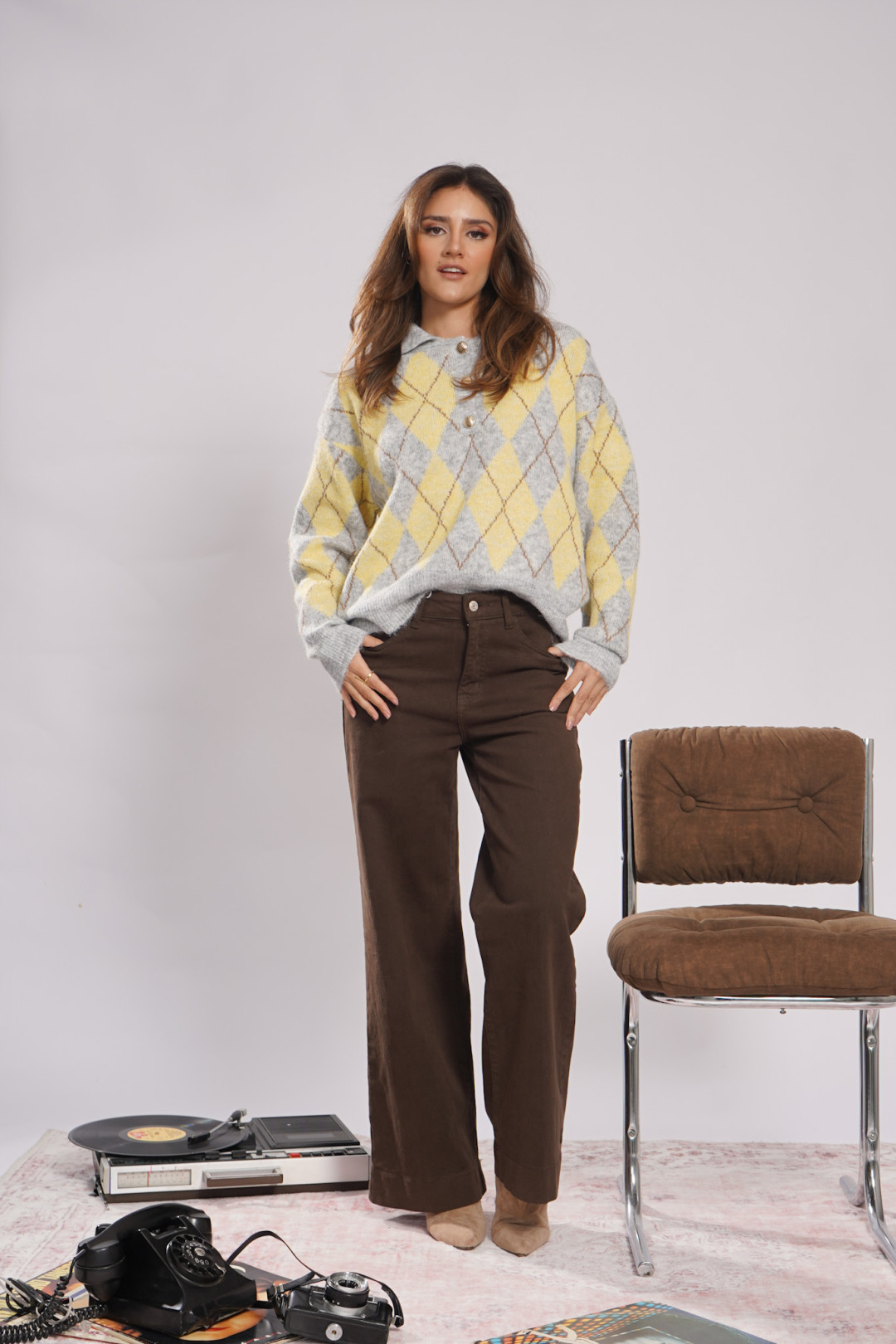 SACO ANA CAMILA GRIS