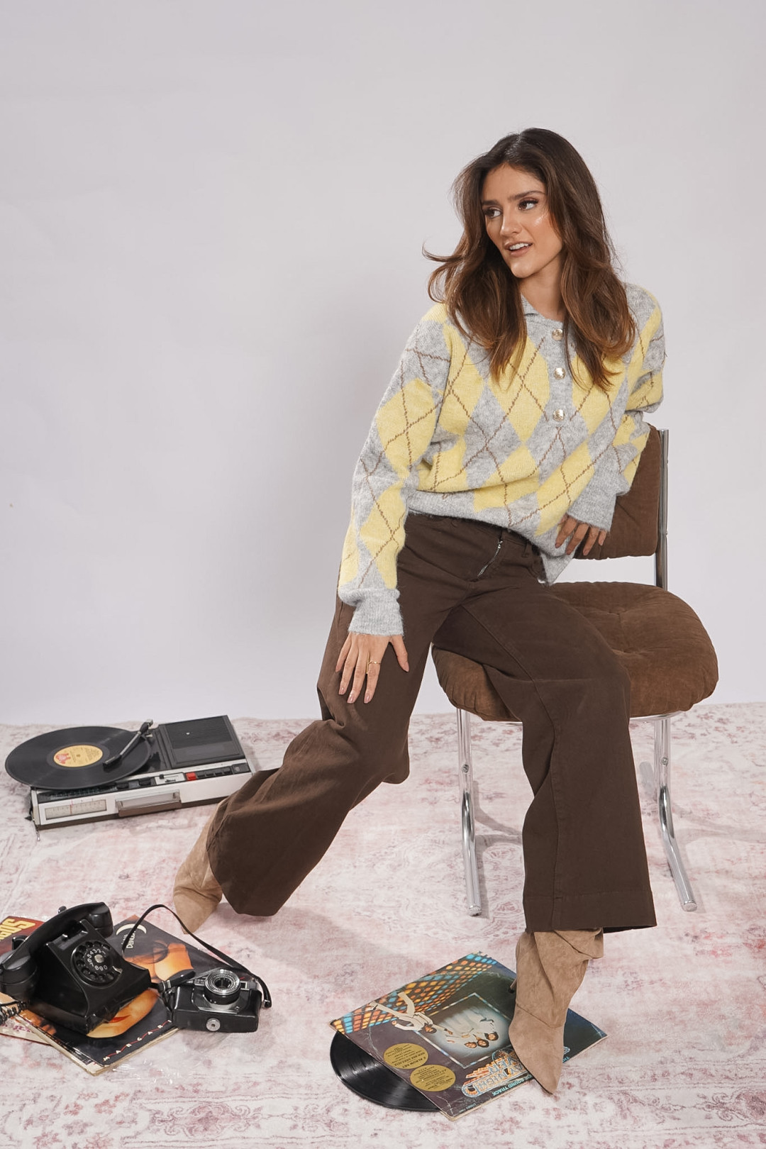 SACO ANA CAMILA GRIS