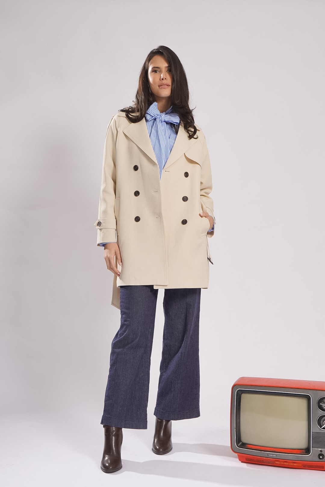 GABARDINA ALINA BEIGE