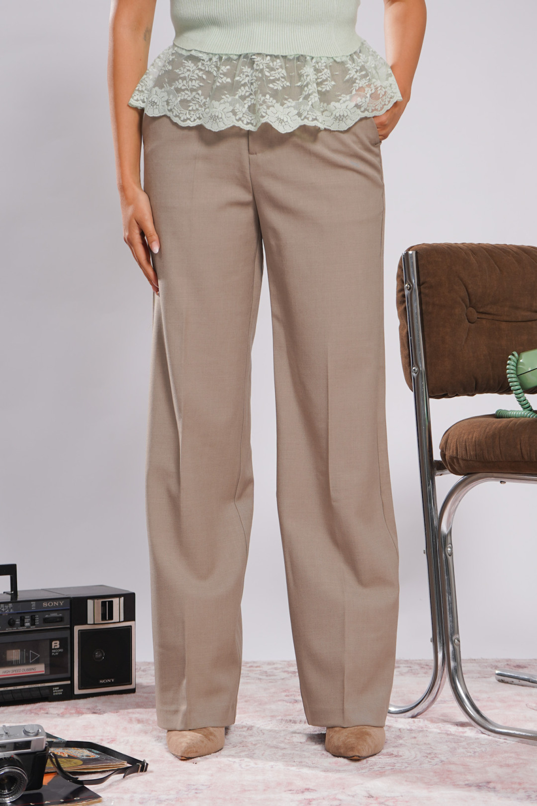PANTALON CARMEN TAUPE